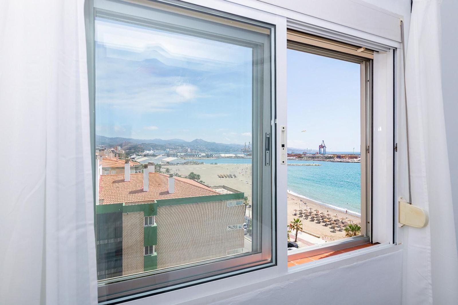 Impresionante Vista Al Mar - Elegante Apartamento Málaga Kültér fotó